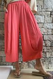  Jo Jo Quirky Hopsack Crop Pant Watermelon